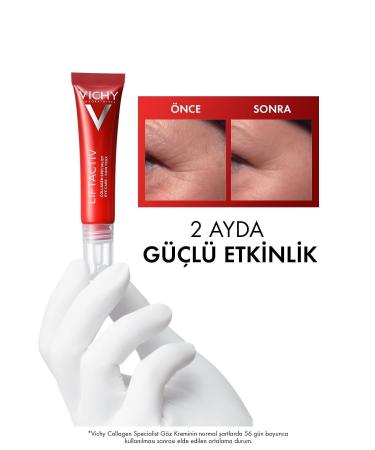 Vichy LIFTACTIV COLLAGEN SPECIALIST ANTI-FINE LINE EYE CARE CREAM 15 ML DEMBA6786 - Buy Online on GoSupps.com