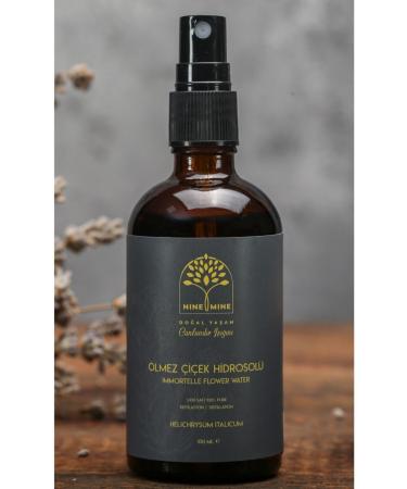 Nine&Mine Natural Life Immortelle Flower Yeast Hydrosol (HELICHRYSUM ITALICUM FLOWER WATER) (100 ML) - Buy Online on GoSupps.com