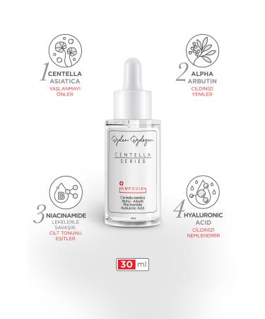 ZDEN ZDO AN Repairing Brightening and Moisturizing Ampoule - Centella Vitamin C & Hyaluronic Acid 30 ml