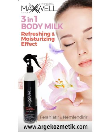 Maxwell After Sun & Hair Removal After Laser Moisturizing Renewing Refreshing Body Milk 400ml