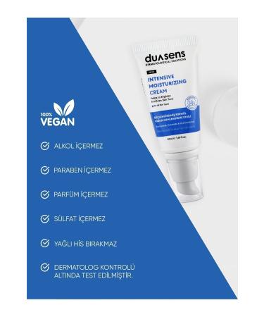 duasens Skin Tone Equalizer and Brightening Appearance Intensive Moisturizing Face Cream All Skin Types 50ml - Buy Online on GoSupps.com