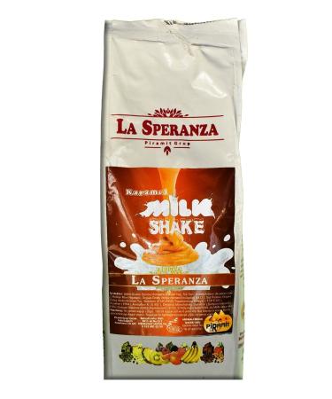 La Speranza Caramel Milkshake and Frappe Drink Powder Economic Bag 1000 gr