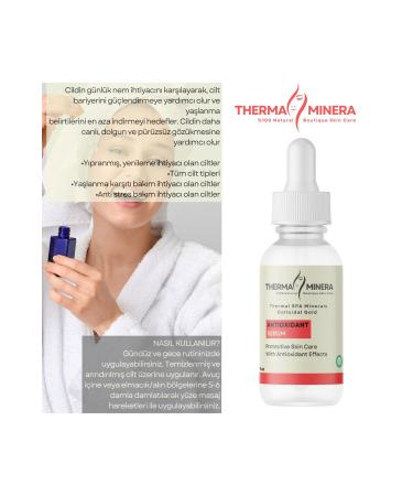 ThermaMinera 24k Gold Antioxidant Resveratrol Serum - Buy Online on GoSupps.com