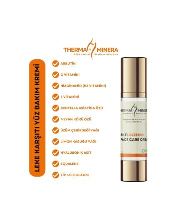 ThermaMinera 24 K Gold Anti-blemish Face Cream Anti-Blemish Tone Equalizing Brightening Cream - Buy Online on GoSupps.com