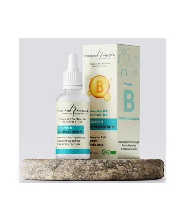 ThermaMinera Silver Vitamin B Complex Serum Anti-Acne and Anti-Acne Niacinamide Serum