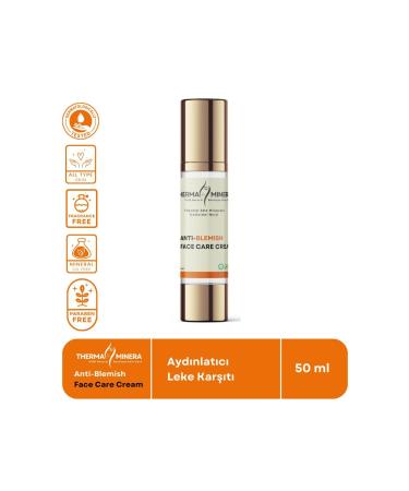 ThermaMinera 24 K Gold Anti-blemish Face Cream Anti-Blemish Tone Equalizing Brightening Cream