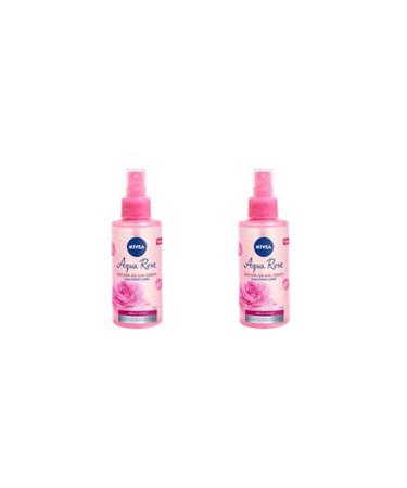 NIVEA Aqua Rose Moisturizing Face Spray 150ml 2pcs