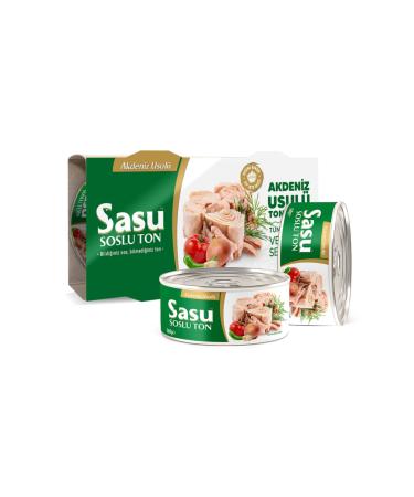SASU SOSLUTON Sasu Mediterranean Style Tuna 12x160g Whole Slice