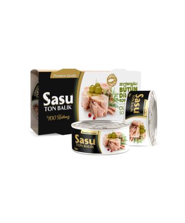 SASU Olive Oil Tuna 6x160g Whole Slice