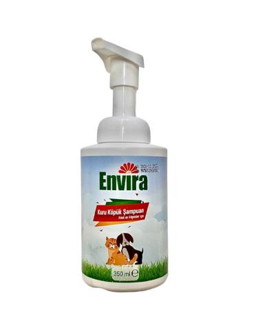 Envira Cat Dog Dry Foam Shampoo 350 Ml