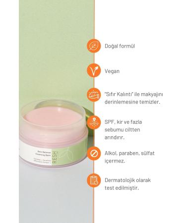 RESH LAB Zero Balance Cleansing Balm 100ml - Vegan Oil Based Facial Cleanser & Makeup Remover - Buy Online on GoSupps.com