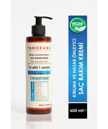 PANORAMA PROFESSIONAL Professional Anti-Breakage and Damage Care Set 400 ml Shampoo-conditioner-Blow Dry Water Vegan - Buy Online on GoSupps.com