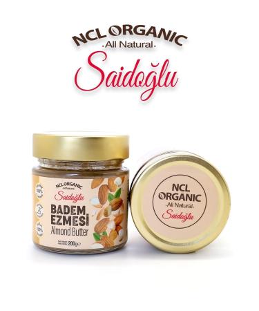 NCL ORGANIC SA DO LU Almond Butter 100% Natural No Additives No Sugar 200gr - Buy Online on GoSupps.com