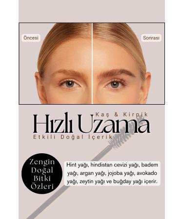 AMANOS BEAUTY Eyebrow and Eyelash Serum - Premium Series with Natural Plant Extract Fast and Healthy Growth Effect - Buy Online on GoSupps.com