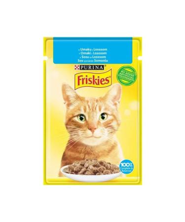 Friskies Purina Friskies Salmon Adult Cat Wet Food 26 X 85 gr - Buy Online on GoSupps.com