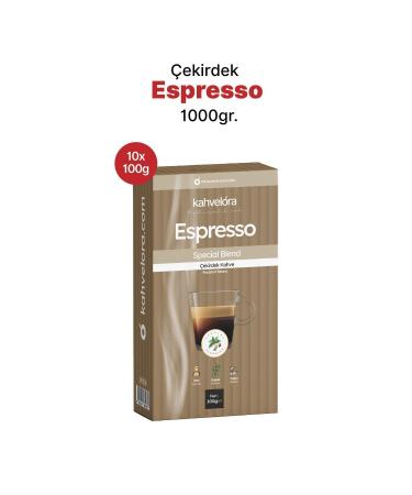 kahvelora 1000g Espresso Beans - Arabica Premium Blend - Heavy Cream