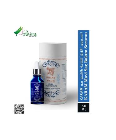 Shiny Blue Hair Serum