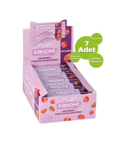 Rawsome Collagen Bar Gluten Free 30g X 7 Pieces