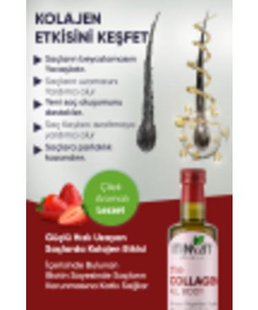 Itimat Herbal 1995 Type 1/2/3 - Hydrolyzed Strawberry Flavored Collagen 250 ml. / 50 portions / Liquid Form / Delicious Drink - Buy Online on GoSupps.com