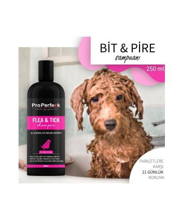 Pro Perfeck Cat Dog Flea Tick Shampoo 250 Ml + Flea Comb - Buy Online on GoSupps.com