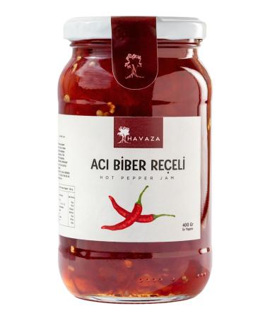 Havaza Hot Pepper Jam (HOME MADE) 400 Gr.
