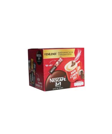 Orange Nuts Nescafe 3 in 1 Unique Coffee Taste & Soft Foam