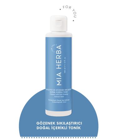 Mia Herba Cleansing and Pore Tightening Natural Toner 150ml