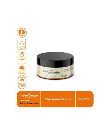 ThermaMinera 24 K Gold Anti-aging Cream Anti-Aging and Anti-Wrinkle Moisturizing Cream