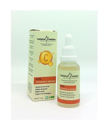 ThermaMinera 24 K Gold Pure Vitamin C Arbutin Serum Brightening and Tone Equalizing Anti-Spot - Buy Online on GoSupps.com