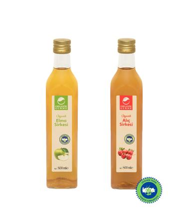 Organic Gourmet Organic Apple Cider Vinegar 500ml - Hawthorn Vinegar 500ml