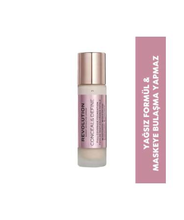 Revolution Conceal & Define Foundation F1