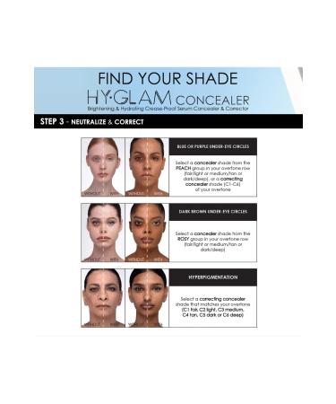 natasha denona Hy-Glam Brightening & Hydrating Medium to Full Coverage Crease Proof Serum Concealer - Buy Online on GoSupps.com