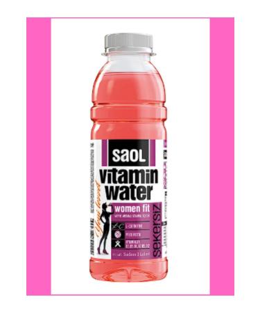 Saol WATER WOMEN FIT 500 ML*12 WATER WITH VITAMINS AND MINERALS - Buy Online on GoSupps.com