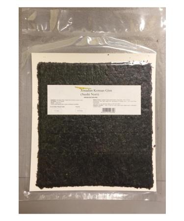 JONADAN Korean Gim Sushi Nori 10 Sheets