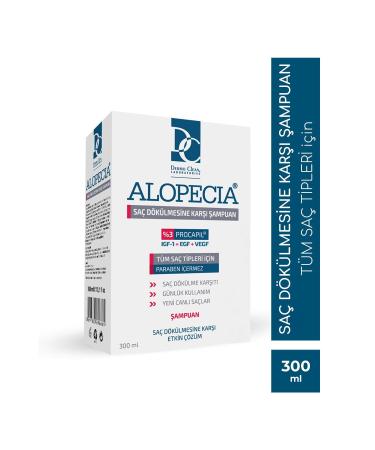 Alopecia Hair Loss Hair Care Shampoo 300 ml - Buy Online on GoSupps.com