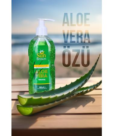 Sun Brown After Sun Refreshing Aloe Vera Gel 200 ml - Buy Online on GoSupps.com