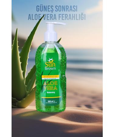 Sun Brown After Sun Refreshing Aloe Vera Gel 200 ml - Buy Online on GoSupps.com