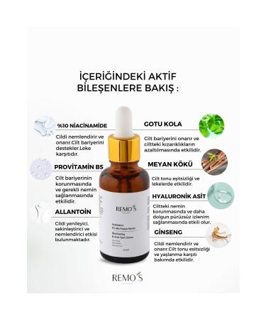 RemosNatural Illuminating & Anti-Spot Serum 30 ml - Buy Online on GoSupps.com
