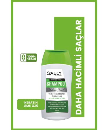 Sally Volume Booster - Plumper - Volume Boost Shampoo for Oily and Weak Hair - 200ml