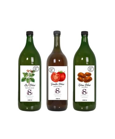 Suheylaana Natural Hawthorn Date Vinegar 2000 Ml And Tomato Vinegar 1500 Ml