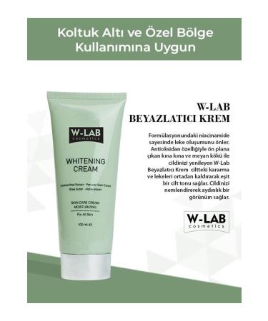 W-Lab Cosmetics Whitening and Blemish Cream 100 ml. - Buy Online on GoSupps.com