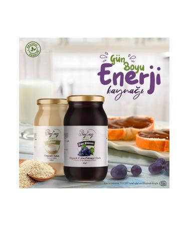 Organic Windy Valley Organic Grape Molasses & Organic Tahini Ecocert Certified No Added Sugar (Grape Molasses 460g) - Buy Online on GoSupps.com