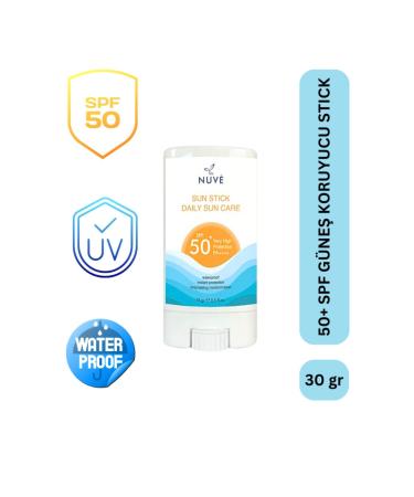 THE NUVE Sun Stick Daily Sun Care Spf 50 15 gr