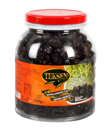 Teksen Oily Black Olive Campet Jar-1300G