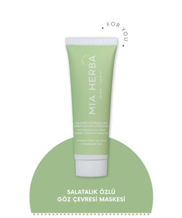 Mia Herba Revitalizing and Anti-Wrinkle Cucumber Eye Contour Mask 50 ml