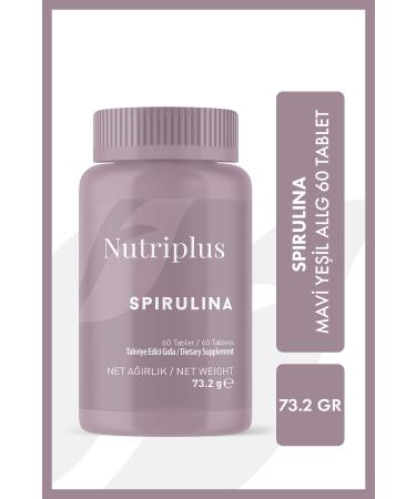 Farmasi Nutriplus Spirulina Blue-Green Algae 60 Capsules