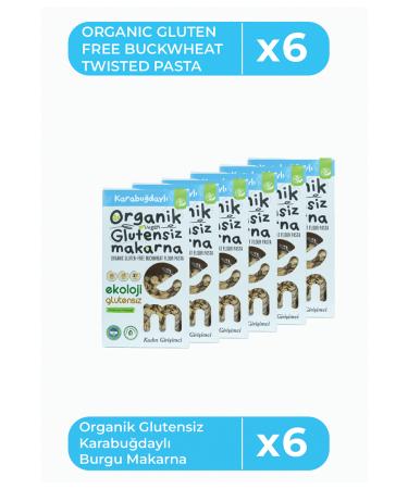 Ecology Gluten Free Organic Gluten Free Pasta Buckwheat Burgu200Gr6Pkt Organic GlutenFree Pasta Buckwheat Burgu200Gr6Pkt
