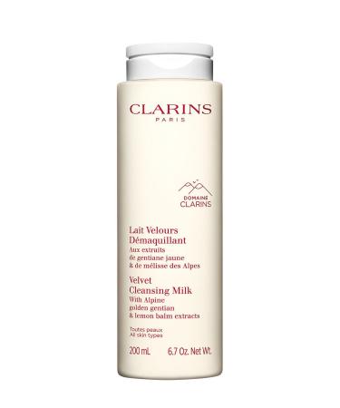 Clarins Velvet Cleansing Milk 200ml-moisturizing Make-up Remover Milk 200 ml - Buy Online on GoSupps.com