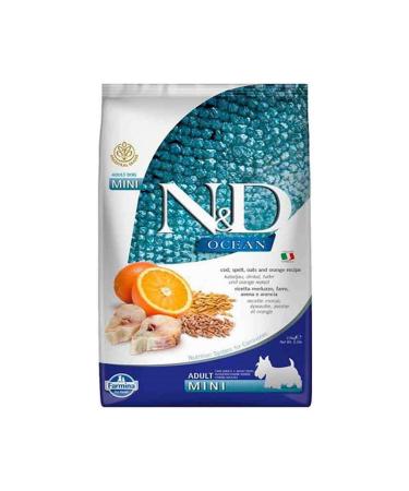 N & D Nd Low Grain Cod Orange Small Breed Adult Dog Food 2.5 Kg