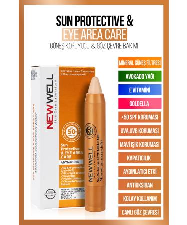 New Well Sun Protection Eye Concealer Cream 50+SPF